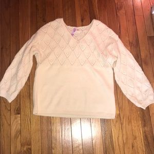 Free People White Sweater